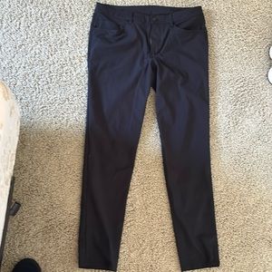 Men’s lululemon ABC slim pants black 34x32
